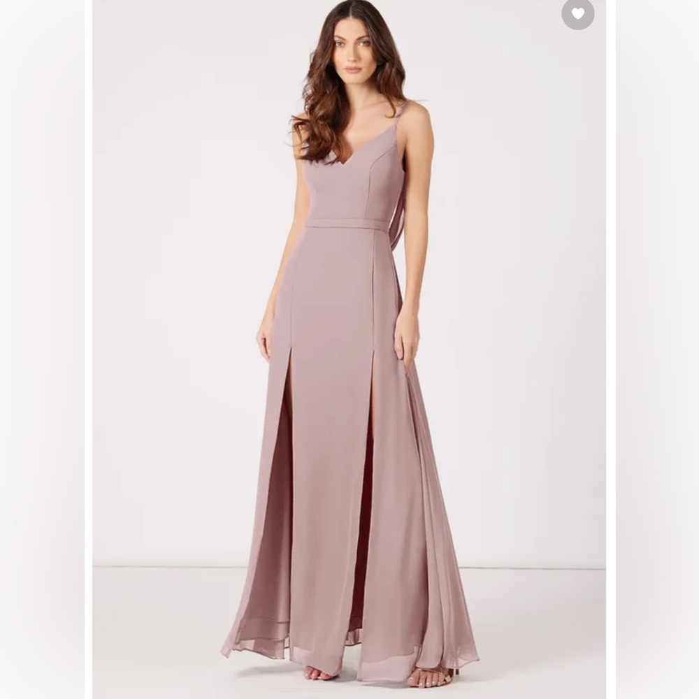 Azazie Candice Bridesmaid dress in Vintage Muave